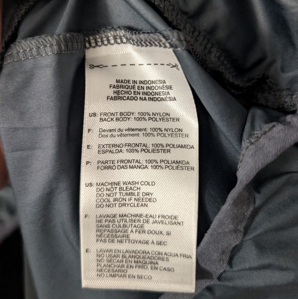 Adidas Men's Quarter‎ Zip Pullover Windbreaker Rain Jacket - Picture 4 of 5